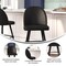 Flash Furniture 2PK 26" Black LeatherSoft Armless Counter Stool AY-1026H-26-BK-GG - alternate 2